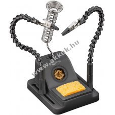 Goobay forraszt�seg�d flexibilis nyak� karokkal �s forraszt�p�ka tart�val