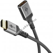 Goobay Plus Series Ultra High-Speed HDMI meghosszabb�t� k�bel 8K/60Hz 0.5m