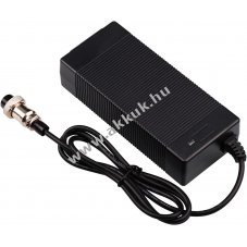 Hlzati tlt, tpegysg, adapter e-bike/roller 57,6V Li-Ion akkuhoz  67.2V, 1.5A, 3pines csatlakoz