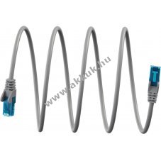 Goobay ultrarugalmas CAT 6A U/UTP patchk�bel 20m sz�rke