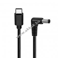 USB-C - DC kbel 5.5mm x 2.5mm, 15W, 1m