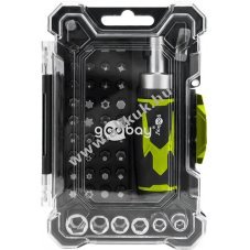 Goobay Tools csavarh�z� k�szlet 43 r�szes bitk�szlettel