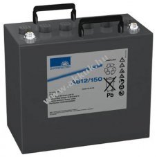 Exide Sonnenschein A612/150 akku 12V 150000mAh M8 csatlakoz� NGA6120150HS0FB AGM �lom-zsel�s