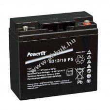 Exide Powerfit S312/18F5 12V 18Ah akku AGM �s �lom-zsel�s