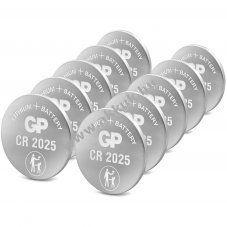 GP CR2025 gomb elem 3V 160mAh 10db/csomag l�tium