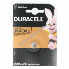 Duracell 395/399 SR57 gombelem 1.5V 55mAh 1db/csomag ez�st-oxid