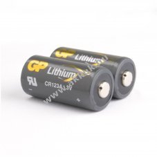 GP CR123A 3V 1400mAh 2db/csomag l�tium elem