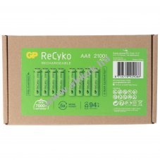 GP ReCyko AA Mignon ceruza akku 1,2V 2100mAh 8db/csomag NiMH