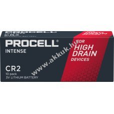 Duracell Procell Intense CR2 3V 10db/csomag elem l�tium
