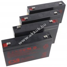 CSB AGM �lom akku 6V 5,6Ah 4db/csomag