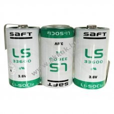 Saft LS33600 10,8V 17000mAh l�tium akkumul�torcsomag