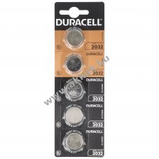 Duracell CR2032 elem 3V 180mAh 5db/csomag l�tium