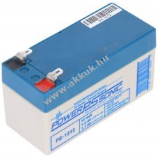 Powersonic AGM �lom akku 12V 1.2Ah