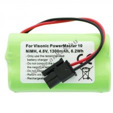 Helyettes�t� akku Visonic PowerMaster 10 4,8V 2000mAh NiMH