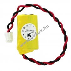Helyettes�t� Omron CPM2A-BAT01 CJ1 CPM2A CQM1H NS7 feh�r csatlakoz� l�tium elem