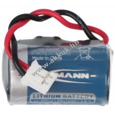Ansmann l�tium-tionil-klorid (LiSOCl2) 3,6 V elem ER14250H / 1/2AA