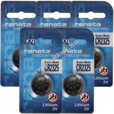 CR2325 l�tium elem IEC CR2325 5 darabos k�szlet