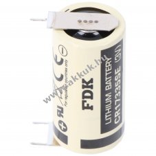 Sanyo Lithium CR17335SE 3V 1800mAh nyomtatott �rintkez�s