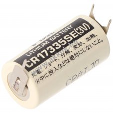 Sanyo CR17335 SE 3V 1800mAh l�tium elem 3 �rintkez�s nyomtatott l�b