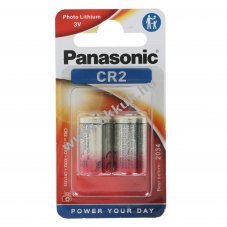 Panasonic l�tium elem CR2 3V 2db/csomag