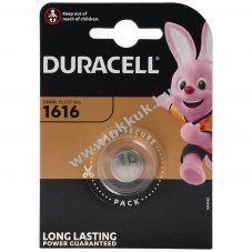 Duracell CR1616 3V 55mAh l�tium elem