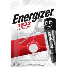 Energizer CR1632 gombelem 3V 1db/csomag Lithium