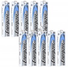Energizer Ultimate Lithium elem 10 darabos doboz Energizer AAA elem 1, 5 V elem, AAA, FR03