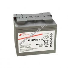 Exide Sprinter P12V875 12V 41000mAh M6 csavaros saru akku AGM �lom-zsel�s