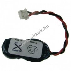 Helyettes�t� elem CMOS V15H 2 cell�s 2,4V 15mAh k�bellel csatlakoz�val l�tium