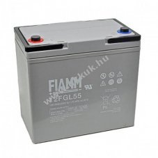 FIAMM 12FGL55 akku 12V 55000mAh M6 csavaros saru AGM �lom-zsel�s