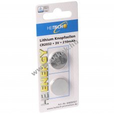 CR2032 l�tium elem 3V 2db/csomag