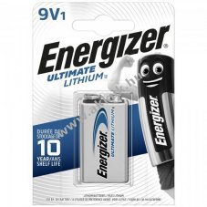 Energizer l�tium elem LA522 Ultimate Lithium LA522, 9V 6F22