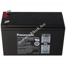 Panasonic LC-R127R2PG1 PB akku 12V 7,2Ah VDS G193046 6,3mm AGM �s �lom-zsel�s