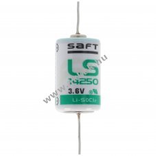 Saft LS14250CNA l�tium elem 3,6V 1200mAh 1/2 AA m�ret