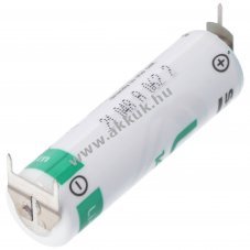 Saft LS14500CNA 3,6V 2600mAh l�tium elem