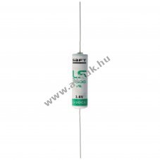 Saft LS14500CNA l�tium elem 3,6V 2250mAh AA