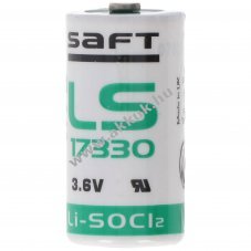 Saft LS-17330 l�tium elem 3,6V 2100mAh