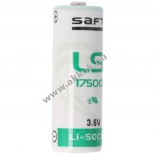 Saft LS17500 3,6V 3600mAh l�tium elem