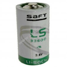 Saft LS33600 l�tium 3.6V 17000mAh D (b�bi m�ret)