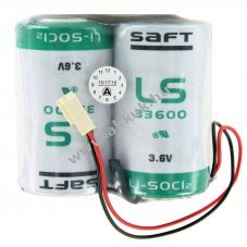 Saft Primary l�tium-thionil-klorid 7,2V 17000mAh Futaba csatlakoz�s k�bel