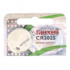 Maxell CR2025 l�tium gombelem 3V 148mAh