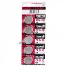 CR2430 l�tium elem 3V max. 290mAh 5db/csomag