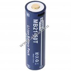 Helyettes�t� akku 21700 3,7V 5000mAh USB-C Li-ion