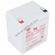 Yuasa NP5-12L 12V 5Ah 90x70x106mm akku AGM �lom-zsel�s