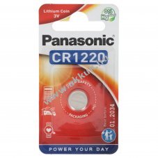 Panasonic CR1220 CR1220EL/1B gomb elem l�tium