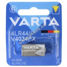 Varta 4LR44 alk�li elem 6V 105mAh