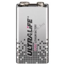 Ultralife 6F22 (U9VL-J-P) 9V l�tium elem