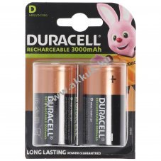 Duracell HR20 LR20 Mono D (g�li�t) akku 1,2V 3000mAh 2db/csomag NiMH