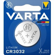 Varta CR3032 3V 550mAh gombelem 1db/csomag l�tium