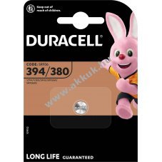 Duracell gombelem 380/394 SR45 1.5V 84mAh 1db/csomag Silver Oxide